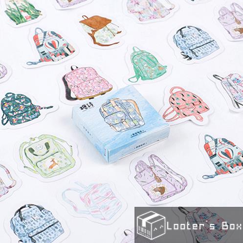 45 Pcs Back to School Backpack Sketches Decorative Sticker Pack (AAC29 45 Pcs Back to School Backpack Sketches Decorative Sticker Pack (AAC29