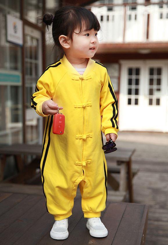 baby bruce lee jumpsuit