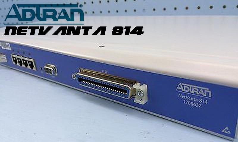 Adtran NetVanta 814 T1/E1 EFM NTE Switch 1200637 Adtran NetVanta 814 T1/E1 EFM NTE Switch 1200637