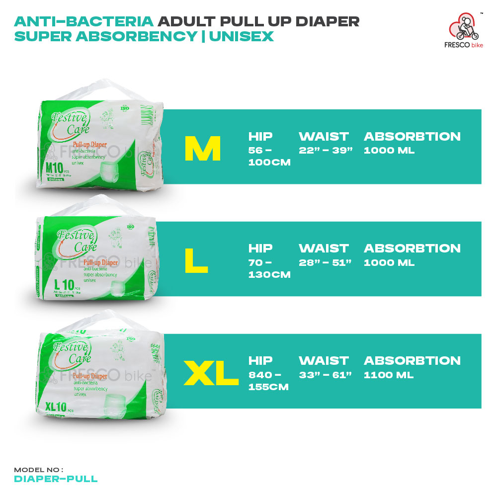 Adult Pull-up Diaper Pant Anti-Bacteria Super Absorbency Unisex Adult Pull-up Diaper Pant Anti-Bacteria Super Absorbency Unisex