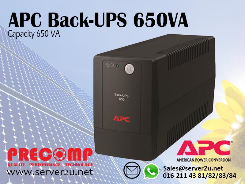 APC Back-UPS 650VA (BX650LI-MS) (end 5/21/2017 9:15 AM)