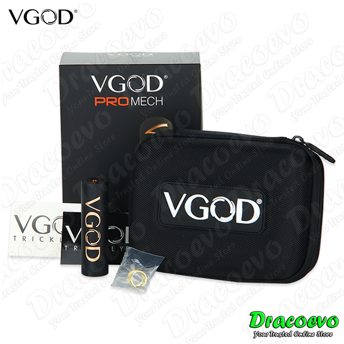 Authentic VGOD Pro Mech Mod Vape (Black) Authentic VGOD Pro Mech Mod Vape (Black)