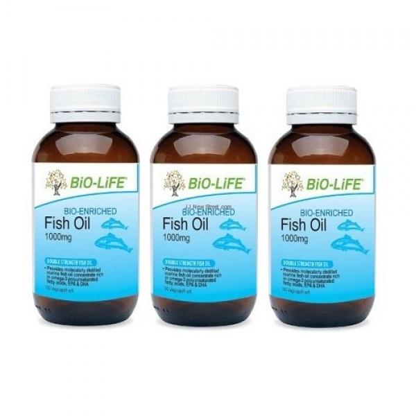 BIO-LIFE FISH OIL 1000MG 100'SX3 (PROTECT HEART) BIO-LIFE FISH OIL 1000MG 100'SX3 (PROTECT HEART)