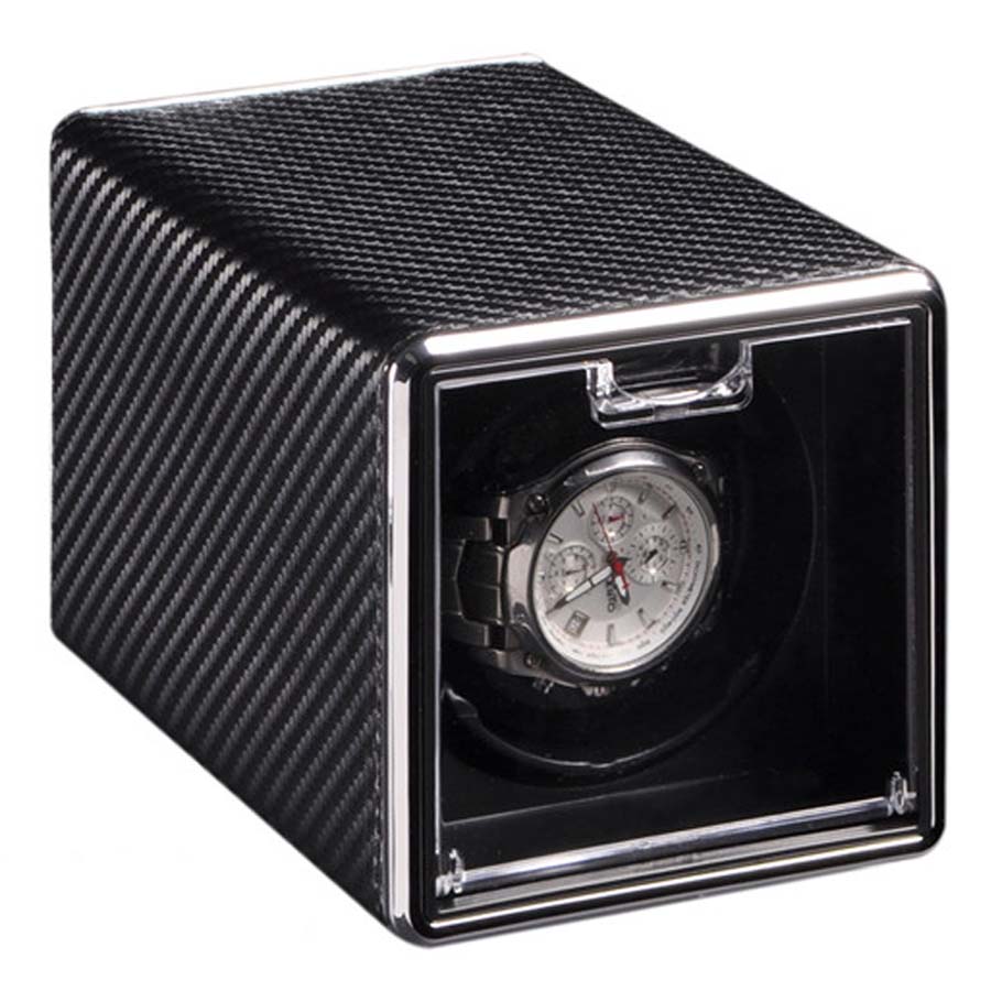 Black Luxury Automatic Single Watch Winder Watches Storage Display Box Black Luxury Automatic Single Watch Winder Watches Storage Display Box