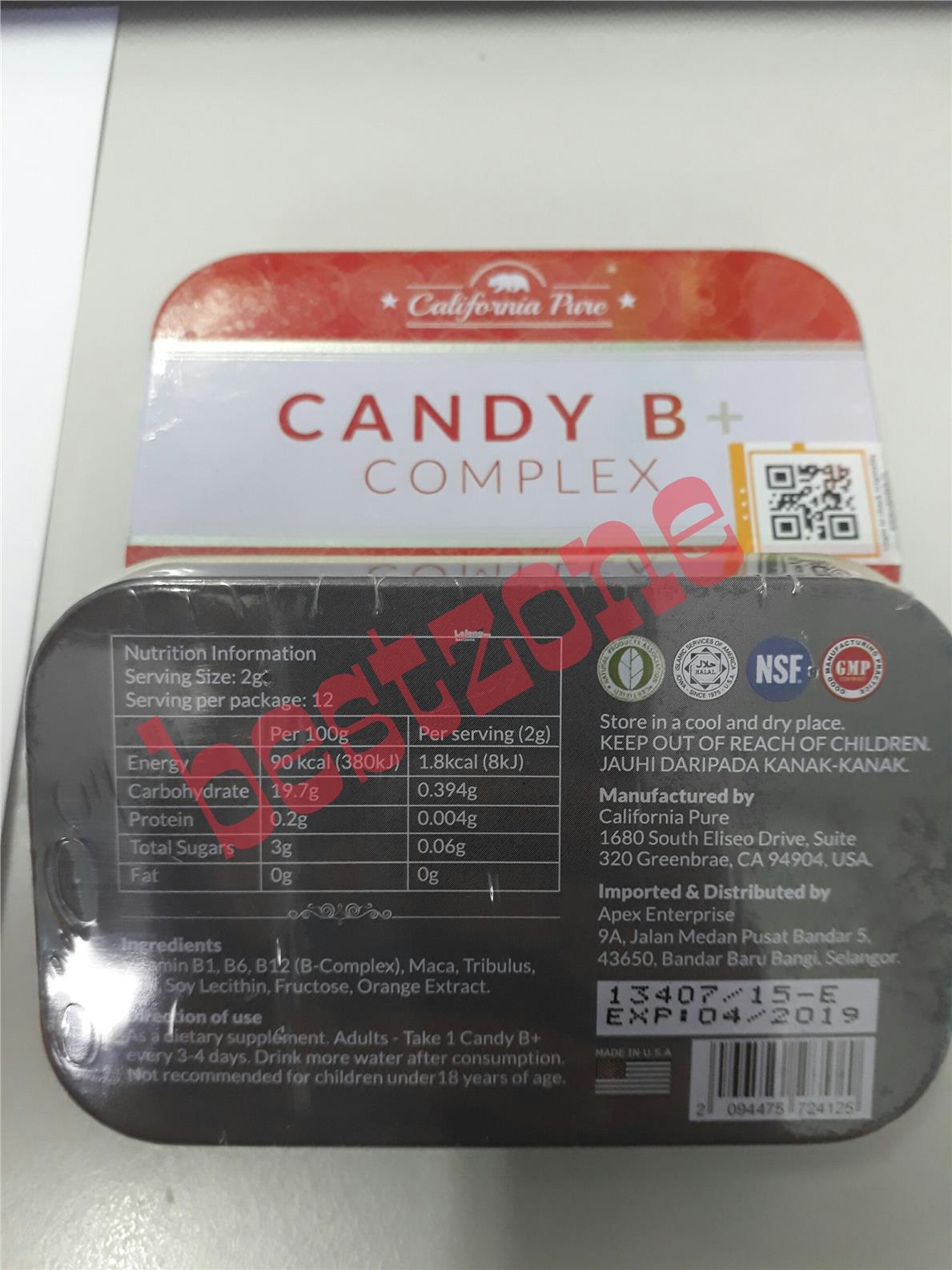 Candy B Complex Original (end 5/23/2017 9:37 AM)