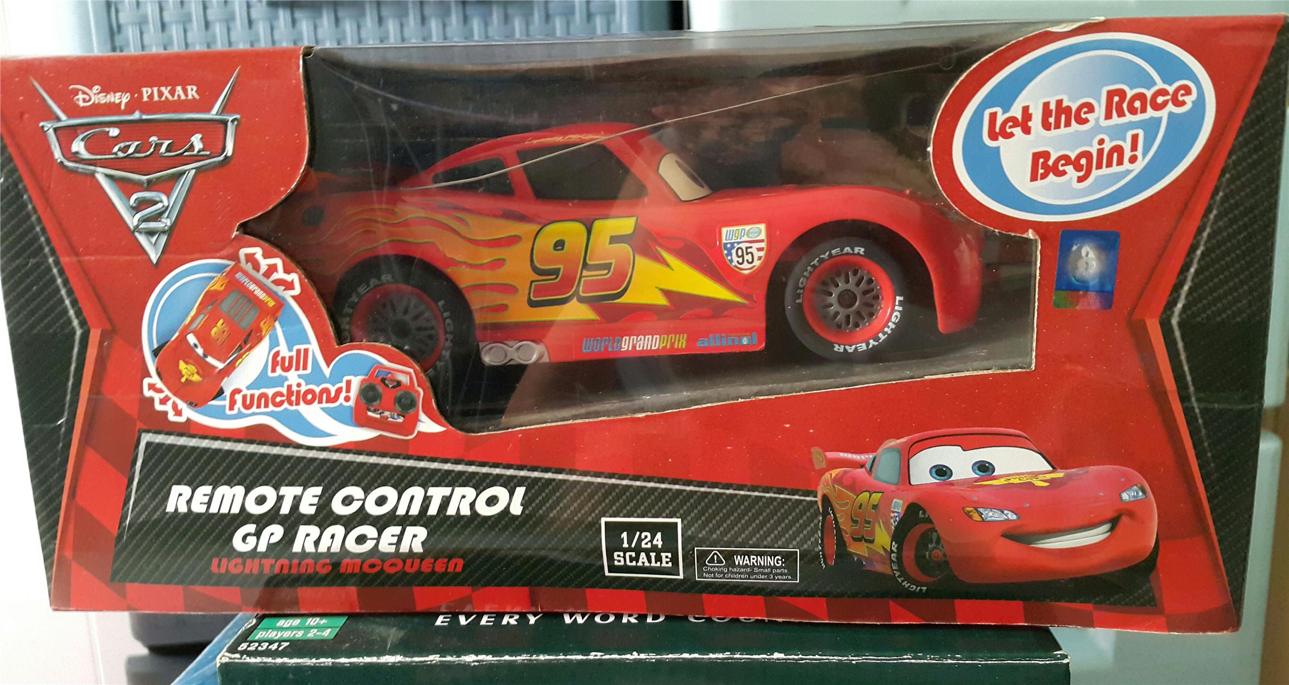 Cars2 lightning McQueen remote contr (end 10/6/2017 615 PM)