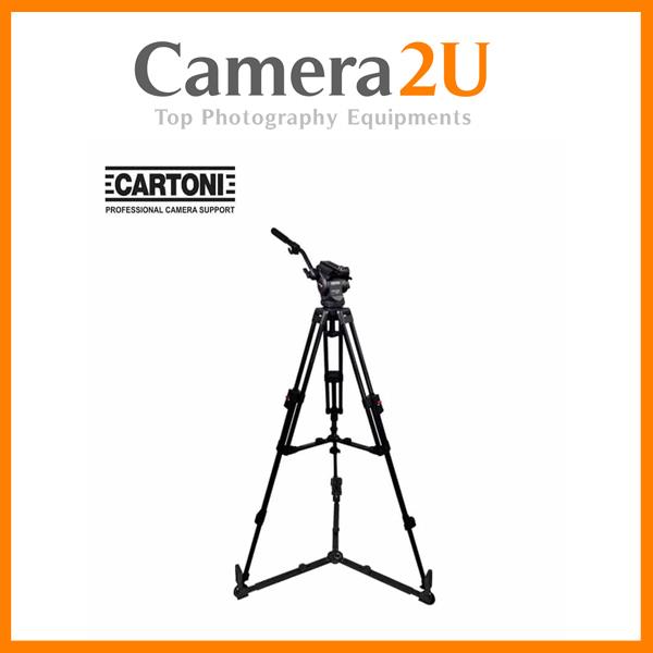 Cartoni Focus 8 1 Stage Aluminum System Cartoni Focus 8 1 Stage Aluminum System