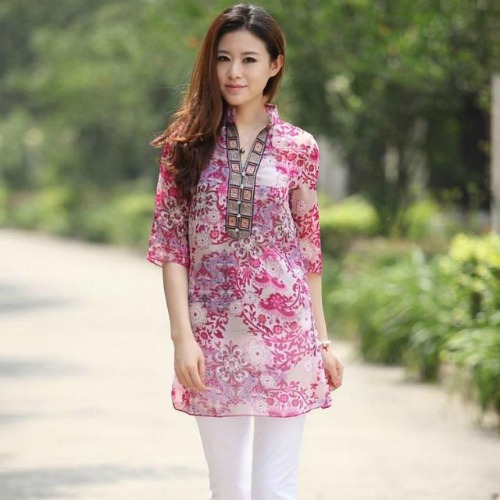 COLOURFUL TOP (PINK/BLUE) COLOURFUL TOP (PINK/BLUE)