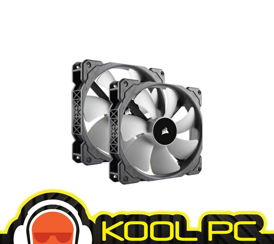 * CORSAIR ML140 140mm PWM Premium Magnetic Levitation Fan ? Twin Pack * CORSAIR ML140 140mm PWM Premium Magnetic Levitation Fan ? Twin Pack