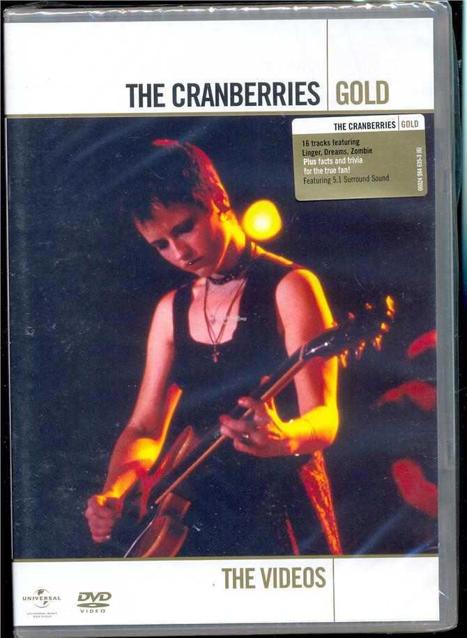 The Cranberries Gold The Videos New (end 5/1/2017 215 PM)