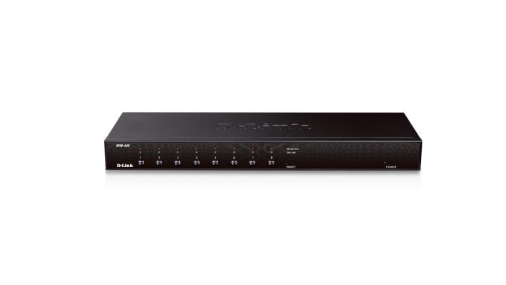 D-Link 8-Port PS2 USB Combo KVM Switch (DVKM-440) D-Link 8-Port PS2 USB Combo KVM Switch (DVKM-440)
