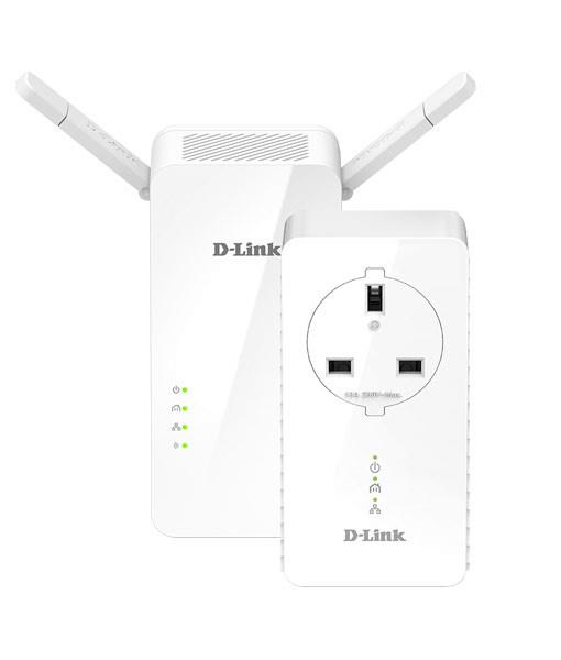 D-Link PowerLine AV2 1000 Wi-Fi AC1200 Starter Kit (DHP-W611AV) D-Link PowerLine AV2 1000 Wi-Fi AC1200 Starter Kit (DHP-W611AV)