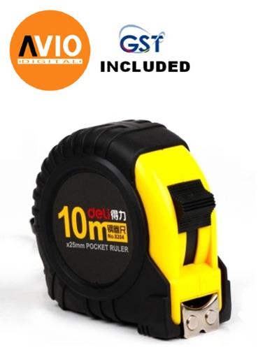 Deli 8204-10M 10 Meter Measuring Tape Heavy Duty Deli 8204-10M 10 Meter Measuring Tape Heavy Duty