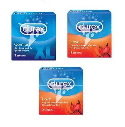 Durex Comfort XL Condoms + Durex Love Condoms 3pc X 2box Durex Comfort XL Condoms + Durex Love Condoms 3pc X 2box