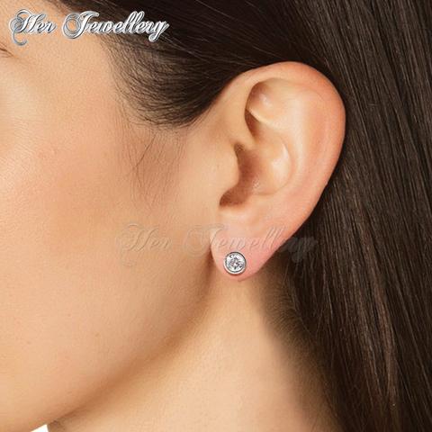 Earrings Glam Solitaire Embellished End 4 10 2019 37 Am Earrings Glam Solitaire Embellished With Crystals From Swarovski