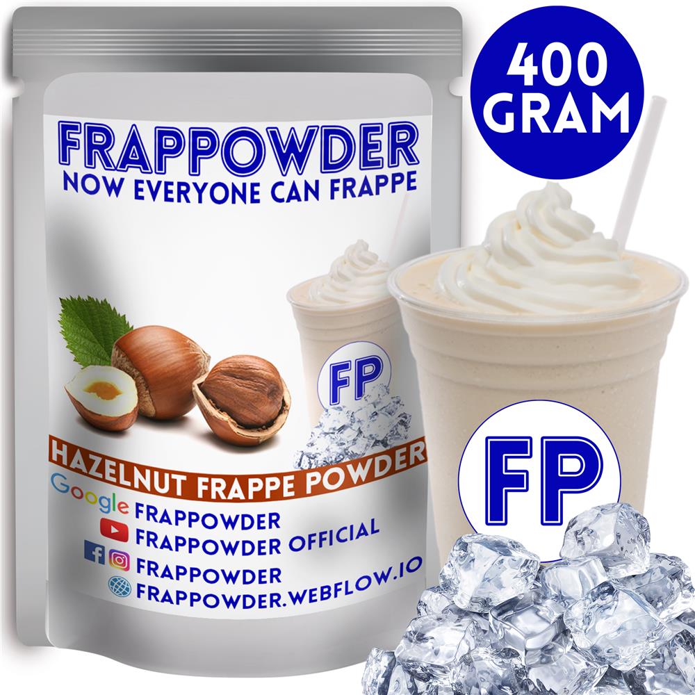Frappowder Hazelnut 400gram Frappowder Hazelnut 400gram