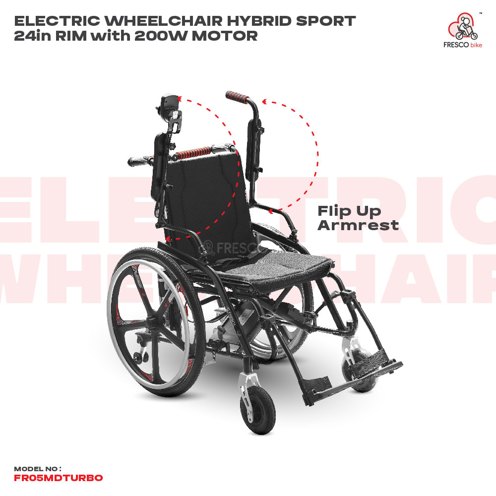 Fresco Electric Wheelchair Lightweight Hybrid 20KG Fresco Electric Wheelchair Lightweight Hybrid 20KG
