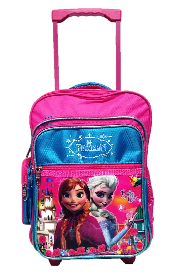 character trolley school bags