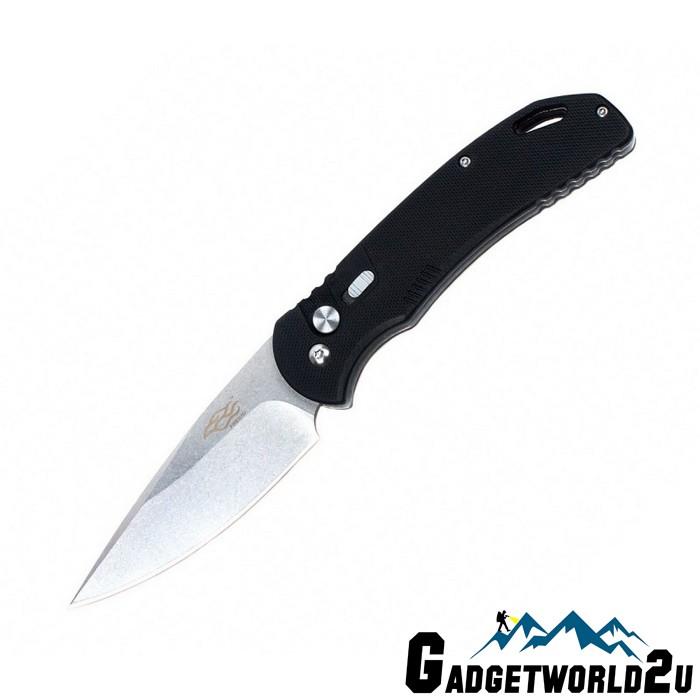 Ganzo F7582-BK Button Lock G10 Handle Folding Knife Ganzo F7582-BK Button Lock G10 Handle Folding Knife