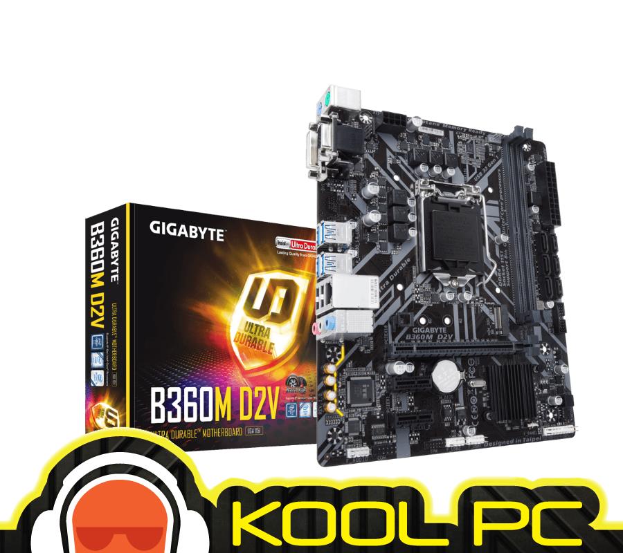 * GIGABYTE B360M-D2V SOCKET 1151 mATX Motherboard * GIGABYTE B360M-D2V SOCKET 1151 mATX Motherboard
