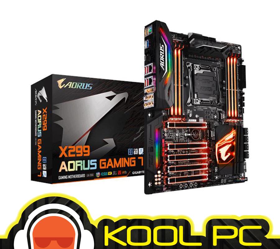 * GIGABYTE GA-X299 AORUS GAMING 7 MOTHERBOARD * GIGABYTE GA-X299 AORUS GAMING 7 MOTHERBOARD