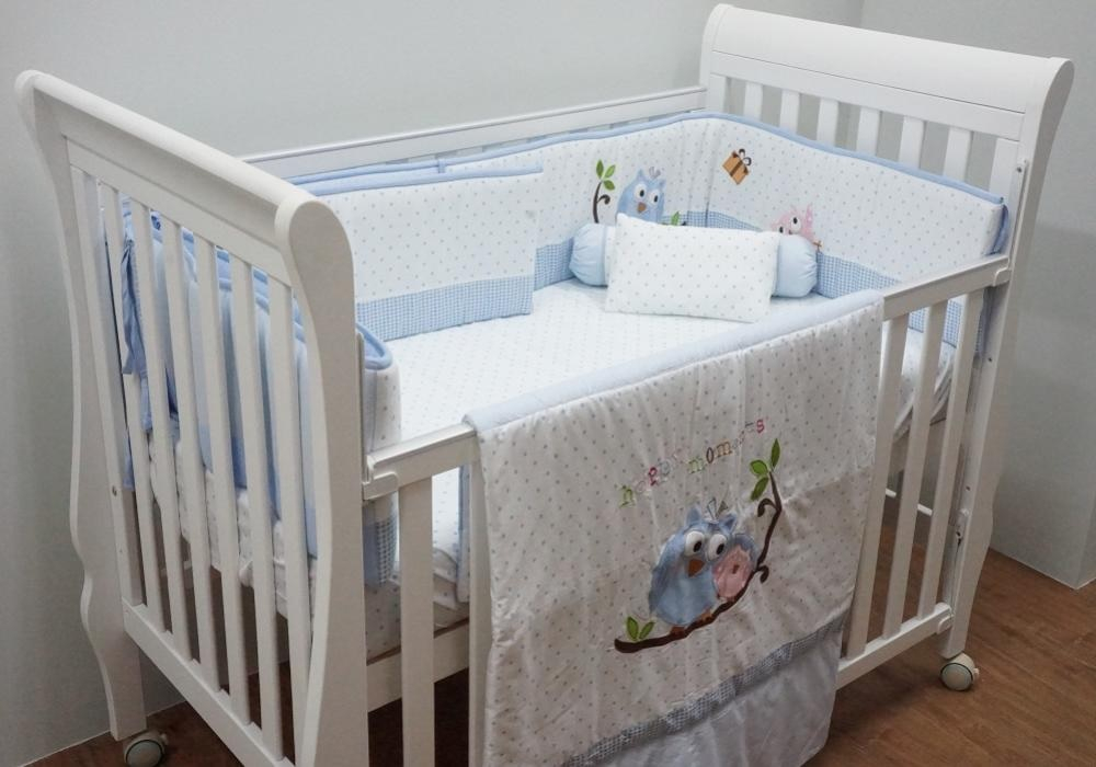 Happy Cot Bedding Set Moments Blue 10 Off