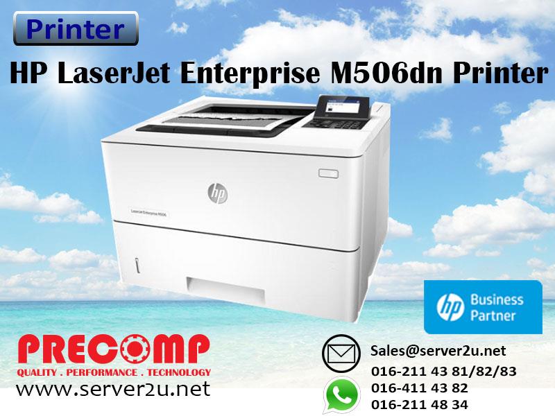 HP LaserJet Enterprise M506dn Printer (F2A69A) HP LaserJet Enterprise M506dn Printer (F2A69A)