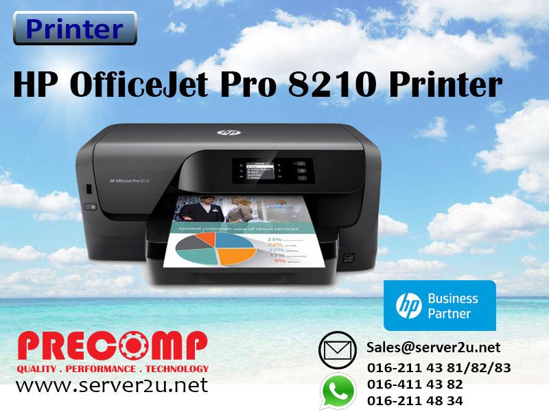 HP OfficeJet Pro 8210 Printer (D9L6 (end 2/10/2017 1215 PM)