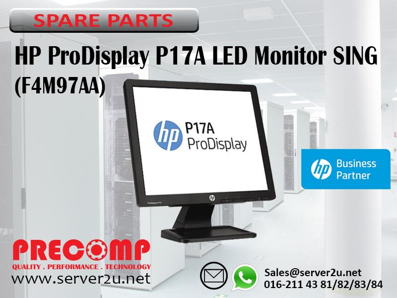 HP ProDisplay P17A LED Monitor SING (F4M97AA) HP ProDisplay P17A LED Monitor SING (F4M97AA)