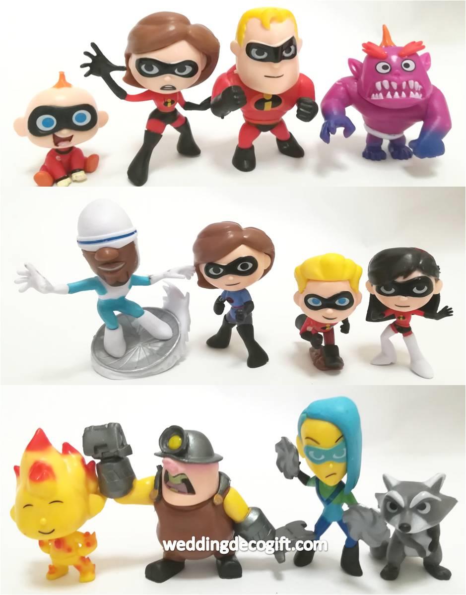 The Incredibles Toy Figures - INCF01 The Incredibles Toy Figures - INCF01