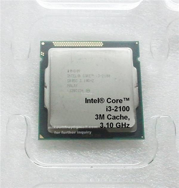 Intel Core i3 2100 Processor CPU So (end 2/28/2018 11:15 PM)