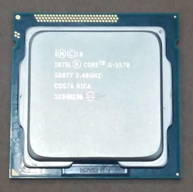 Intel Core i5-3570 3.4Ghz Socket LGA (end 2/5/2018 11:48 AM)