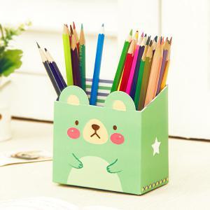 Jaron DIY Cute Animal Table Storage Box (Green) Jaron DIY Cute Animal Table Storage Box (Green)