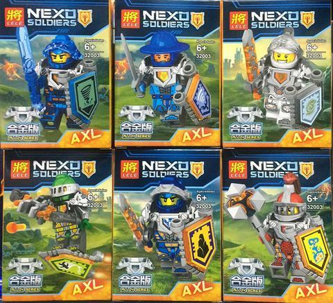 lele 32003 Nexo Knight Metal versoin 6 in 1 (metal cast weapon) lele 32003 Nexo Knight Metal versoin 6 in 1 (metal cast weapon)
