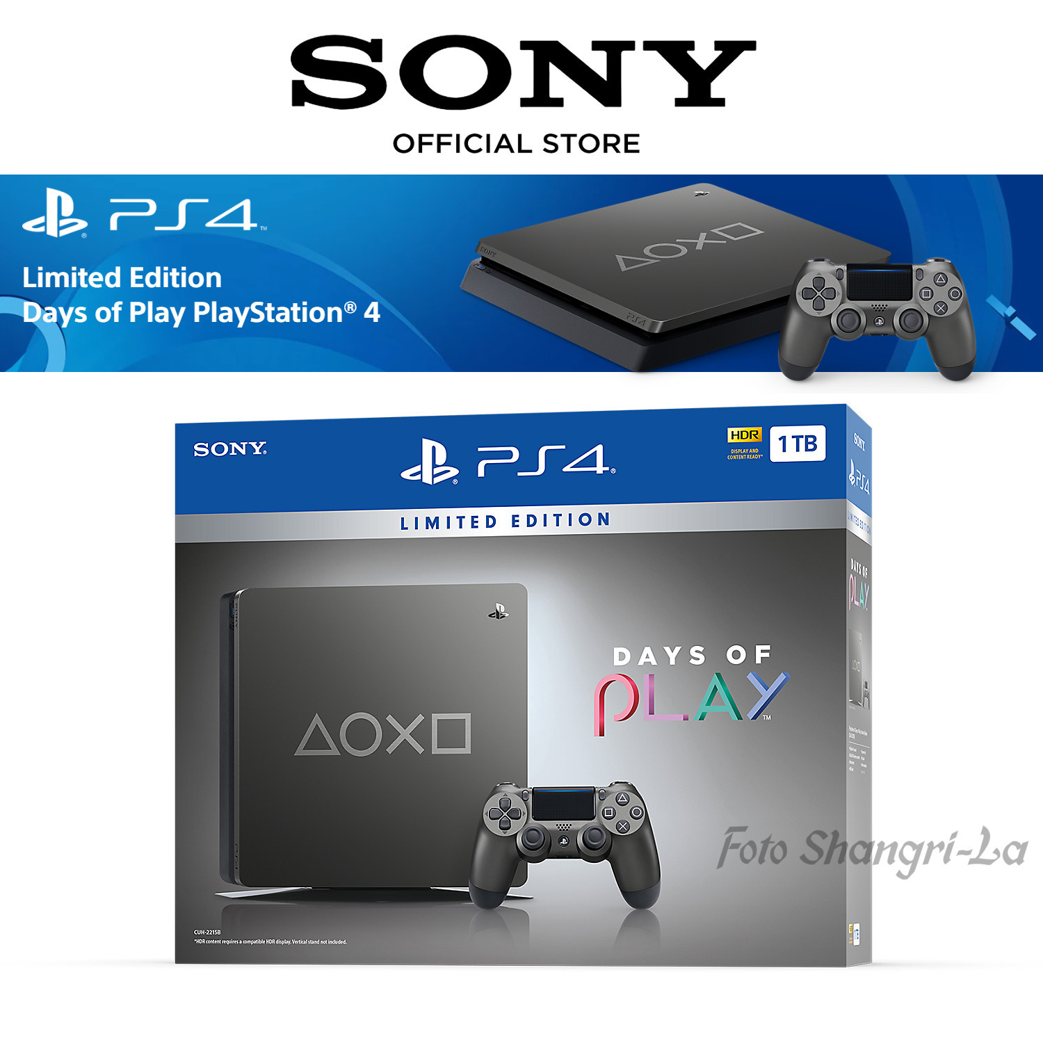 ps4 1tb days of play limited edition