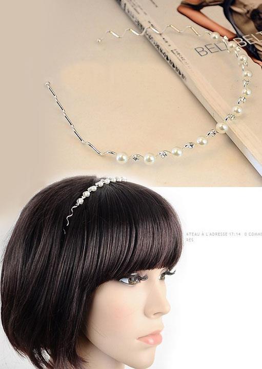 Lovely Pearl Wave Hair Band Lovely Pearl Wave Hair Band