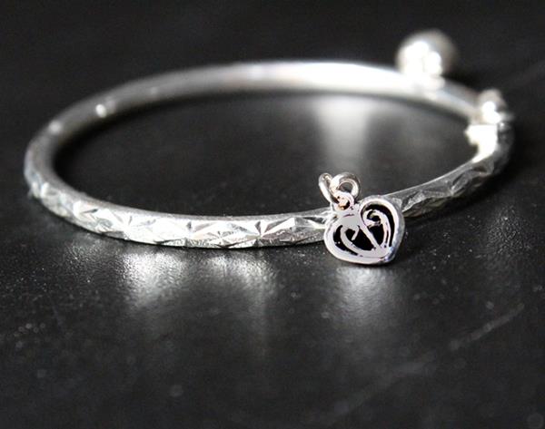 Malaysian 925 Silver Bracelet SB-BB8 (Baby Bracelet) Malaysian 925 Silver Bracelet SB-BB8 (Baby Bracelet)