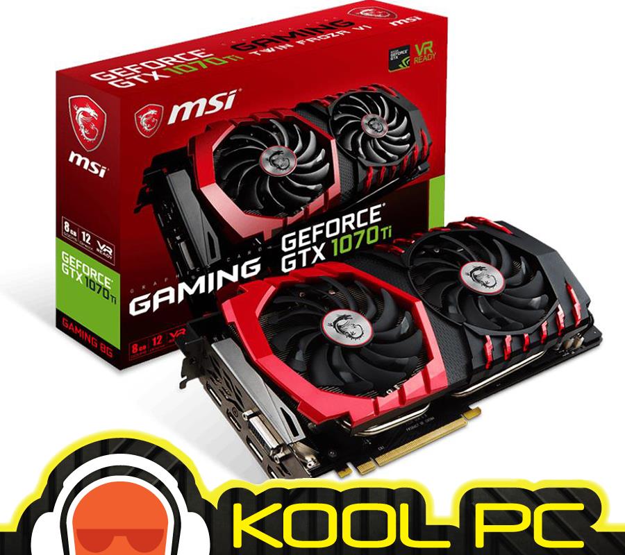 * MSI GTX 1070 Ti GAMING 8GB | GTX 1070Ti GAMING 8G * MSI GTX 1070 Ti GAMING 8GB | GTX 1070Ti GAMING 8G