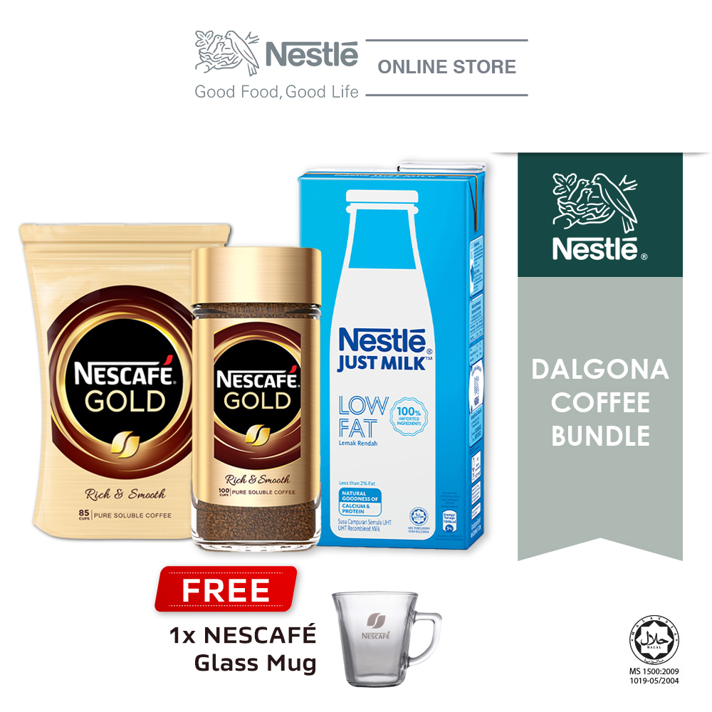 Nescafe Gold Dalgona Bundle Option (end 10/18/2022 1200 AM)