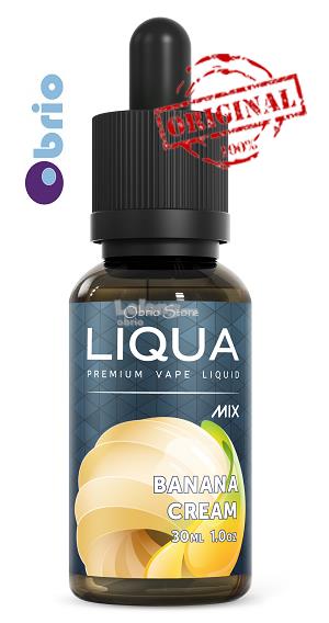 *ORIGINAL* LIQUA Mix Banana Cream 30ml eLiquid Vapor Vape eJuice *ORIGINAL* LIQUA Mix Banana Cream 30ml eLiquid Vapor Vape eJuice