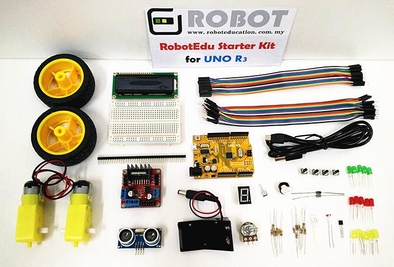 RobotEdu Arduino Compatible Starter Kit / Beginner Learning Kit RobotEdu Arduino Compatible Starter Kit / Beginner Learning Kit