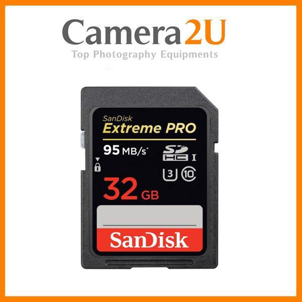 Sandisk Extreme Pro 32GB Full HD SD Card (95MB/s) SDHC Memory Card Sandisk Extreme Pro 32GB Full HD SD Card (95MB/s) SDHC Memory Card