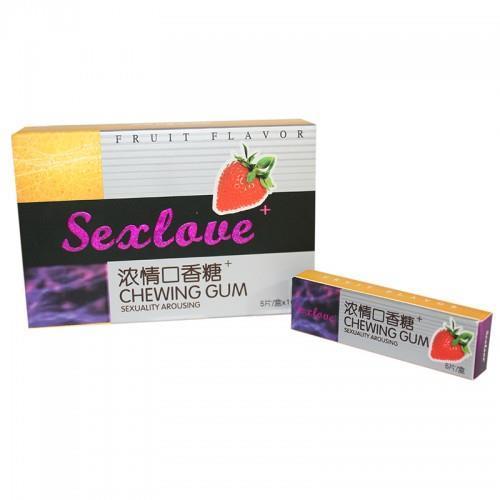 SEXLOVE Chewing Gum - 50pcs / per b (end 7/20/2016 11:08 AM)