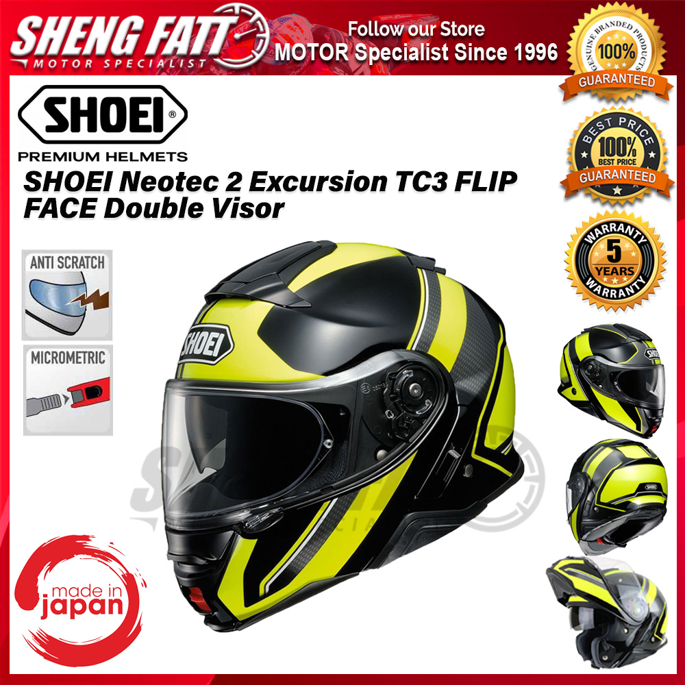 Shoei Neotec 2 Excursion Tc3 Flip End 10 9 21 12 00 Am