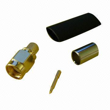 SMA MALE Crimp Connector for RG58 & LMR200 SMA MALE Crimp Connector for RG58 & LMR200
