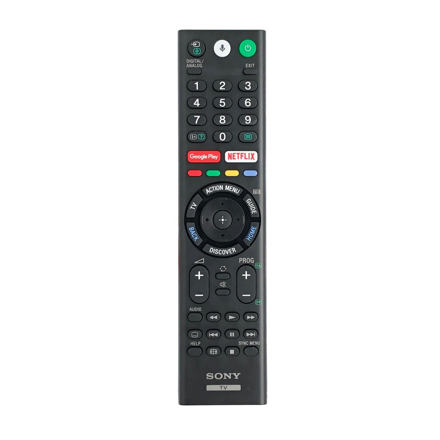 sony tv remote control