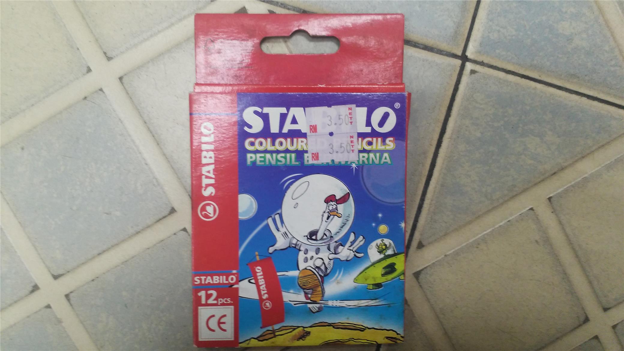 STABILO COLOR / COLOUR PENCIL 12 PIECES STABILO COLOR / COLOUR PENCIL 12 PIECES