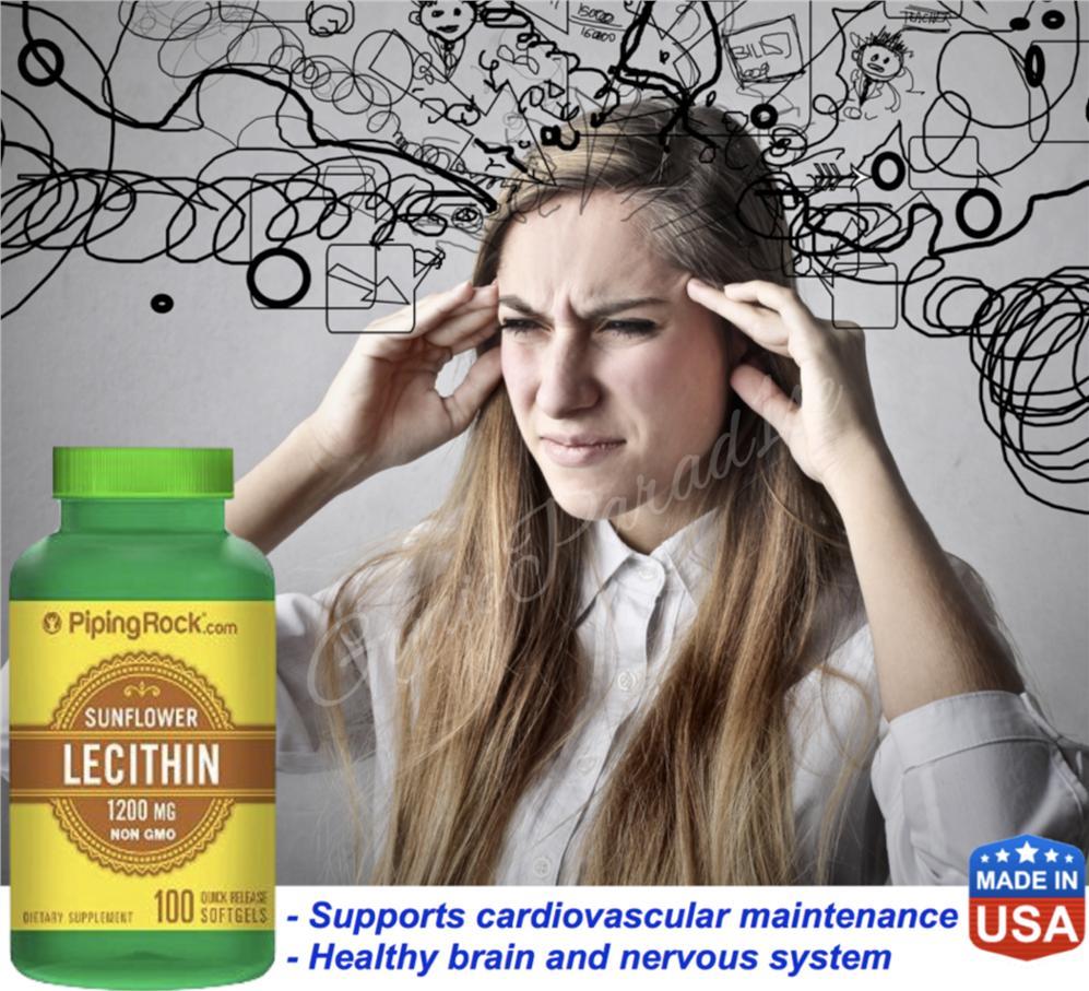 SunFlower Lecithin 1200mg, 100 Soft (end 3/13/2017 1118 AM)