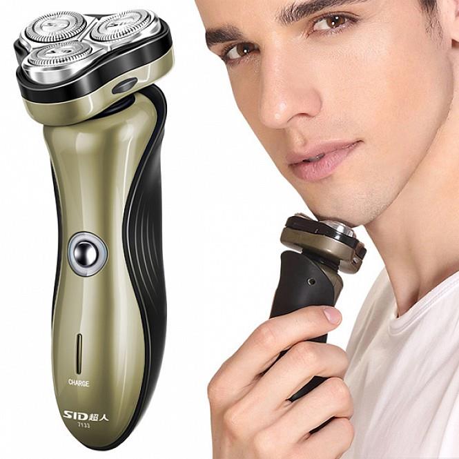 Super Rotary 3 Heads Rechargeable Electric 3D Shaver Super Rotary 3 Heads Rechargeable Electric 3D Shaver