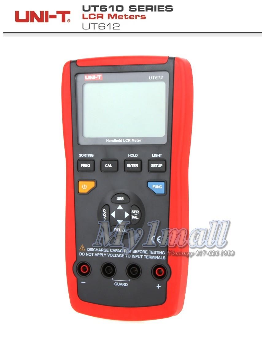 UNI-T UT612 HANDHELD LCR METER UNI-T UT612 HANDHELD LCR METER